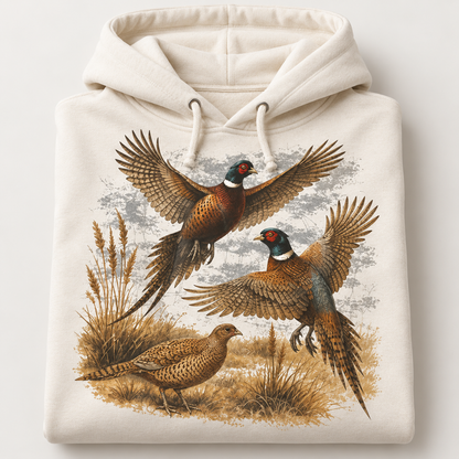 Vintage Pheasant Hunting Hoodie
