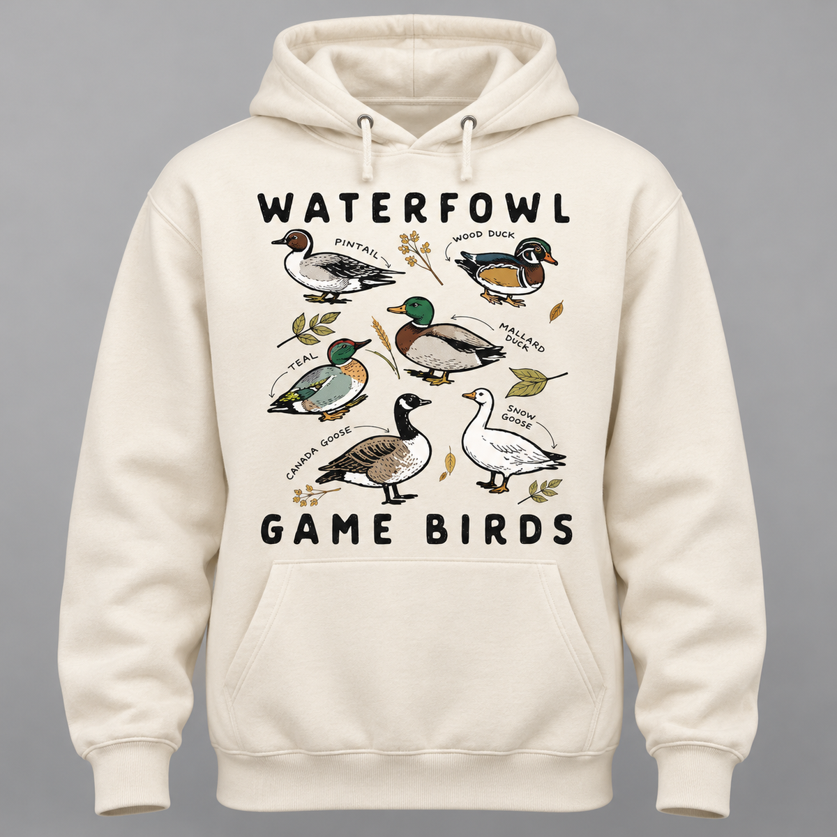 Waterfowl Game Birds Hunting Hoodie
