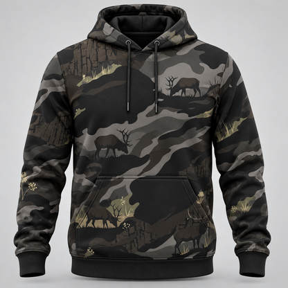 Elk Hunting Hoodie