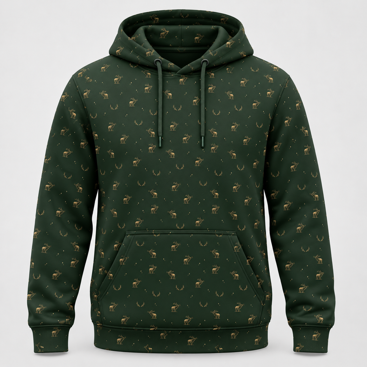 Elk hunting whitetail heritage Xmas Hoodie