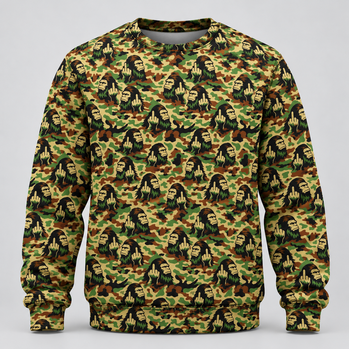 Bigfoot hunting Fuck Hoodie