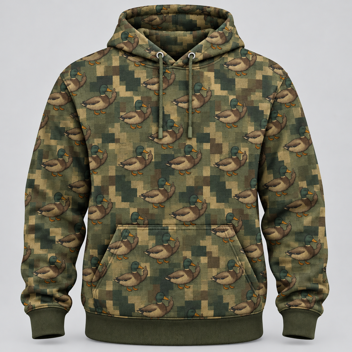 Mallard Duck Camo Hoodie