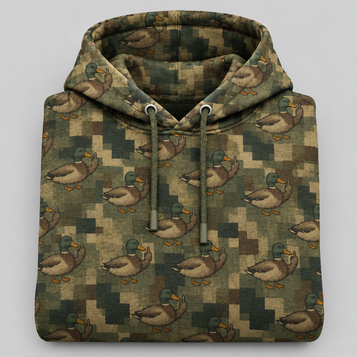 Mallard Duck Camo Hoodie