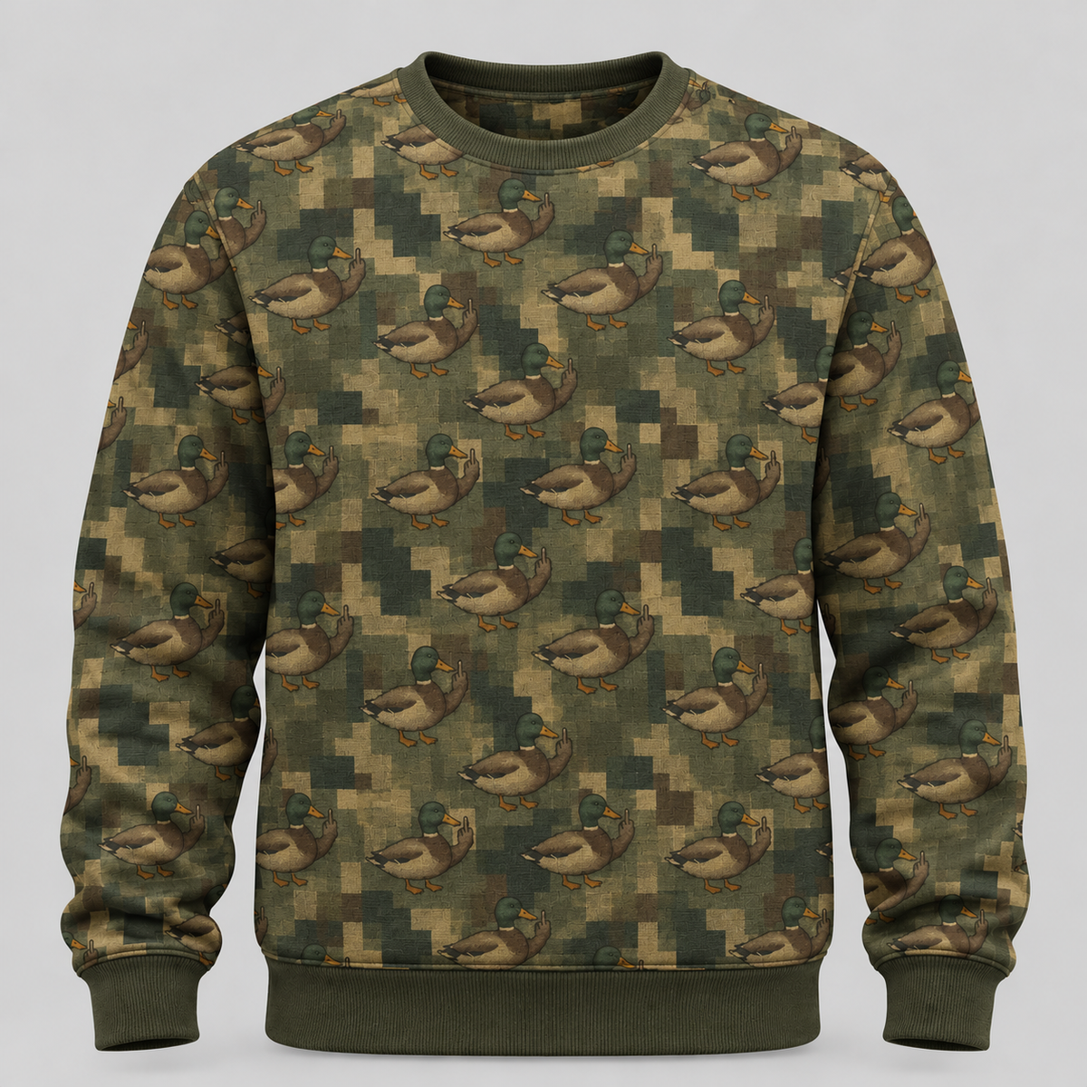 Mallard Duck Camo Hoodie