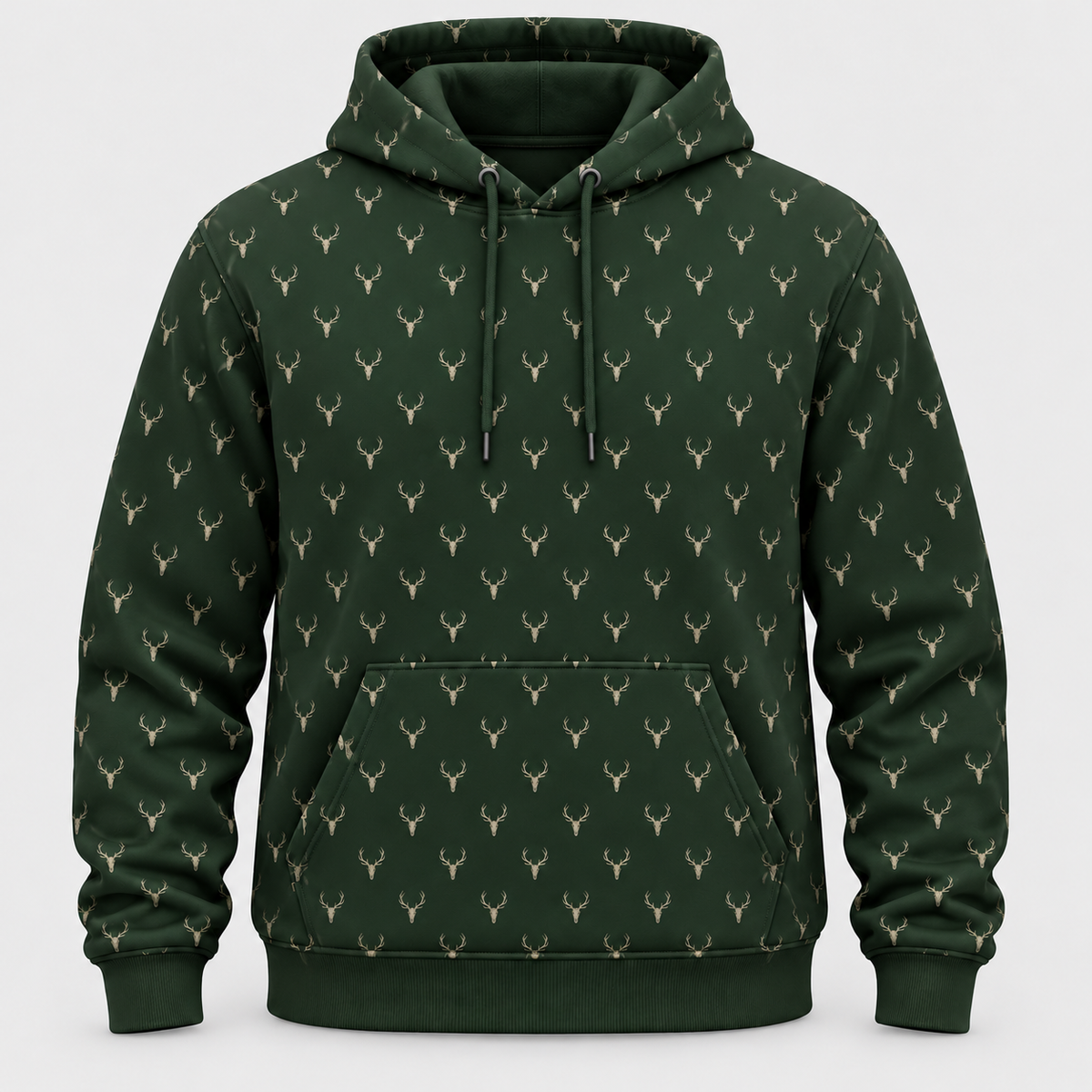 Deer Skull Hunting Pattern Hoodie VC1710
