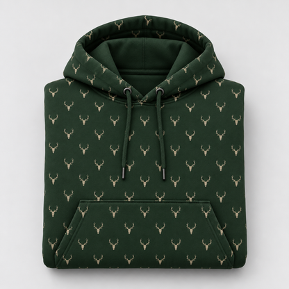 Deer Skull Hunting Pattern Hoodie VC1710