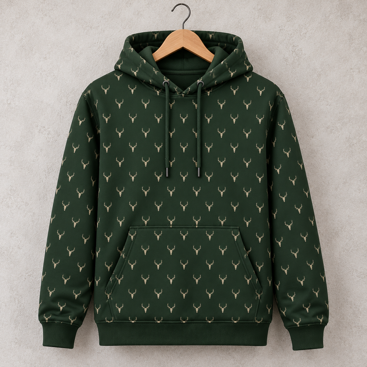 Deer Skull Hunting Pattern Hoodie VC1710