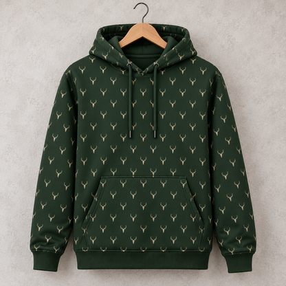 Deer Skull Hunting Pattern Hoodie VC1710