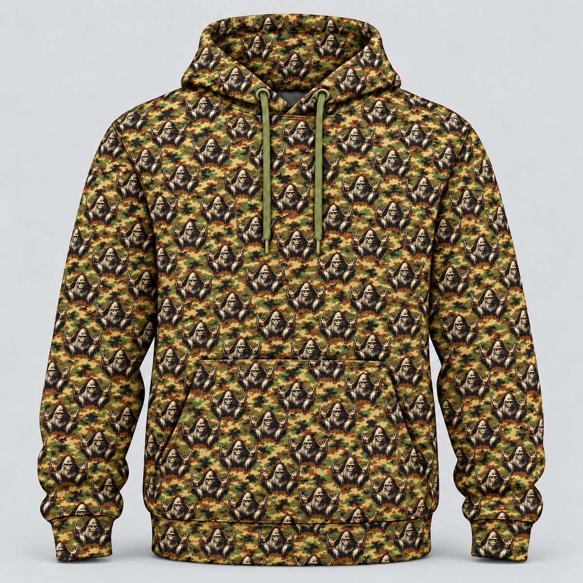 Bigfoot pattern hunting Hoodie
