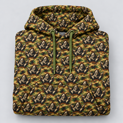 Bigfoot pattern hunting Hoodie