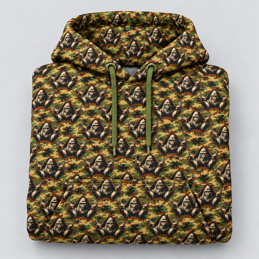 Bigfoot pattern hunting Hoodie