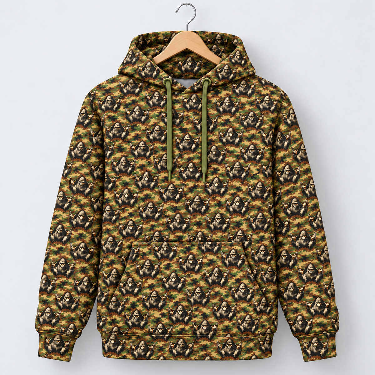 Bigfoot pattern hunting Hoodie