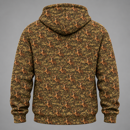 Mule Deer hunting Fuck Hoodie