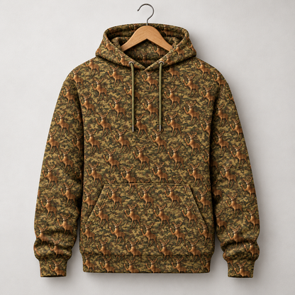 Mule Deer hunting Fuck Hoodie