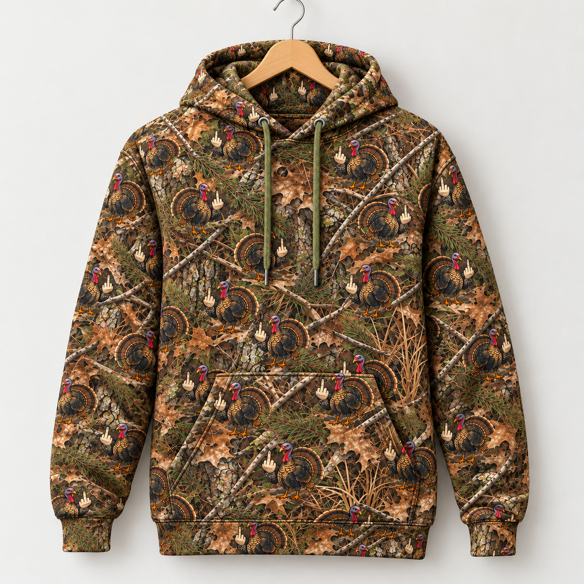 Turkey hunting Fuck Hoodie