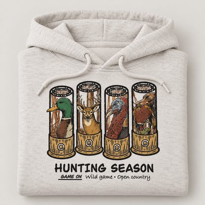 Hunting Season Duck Deer Turkey Hoodie