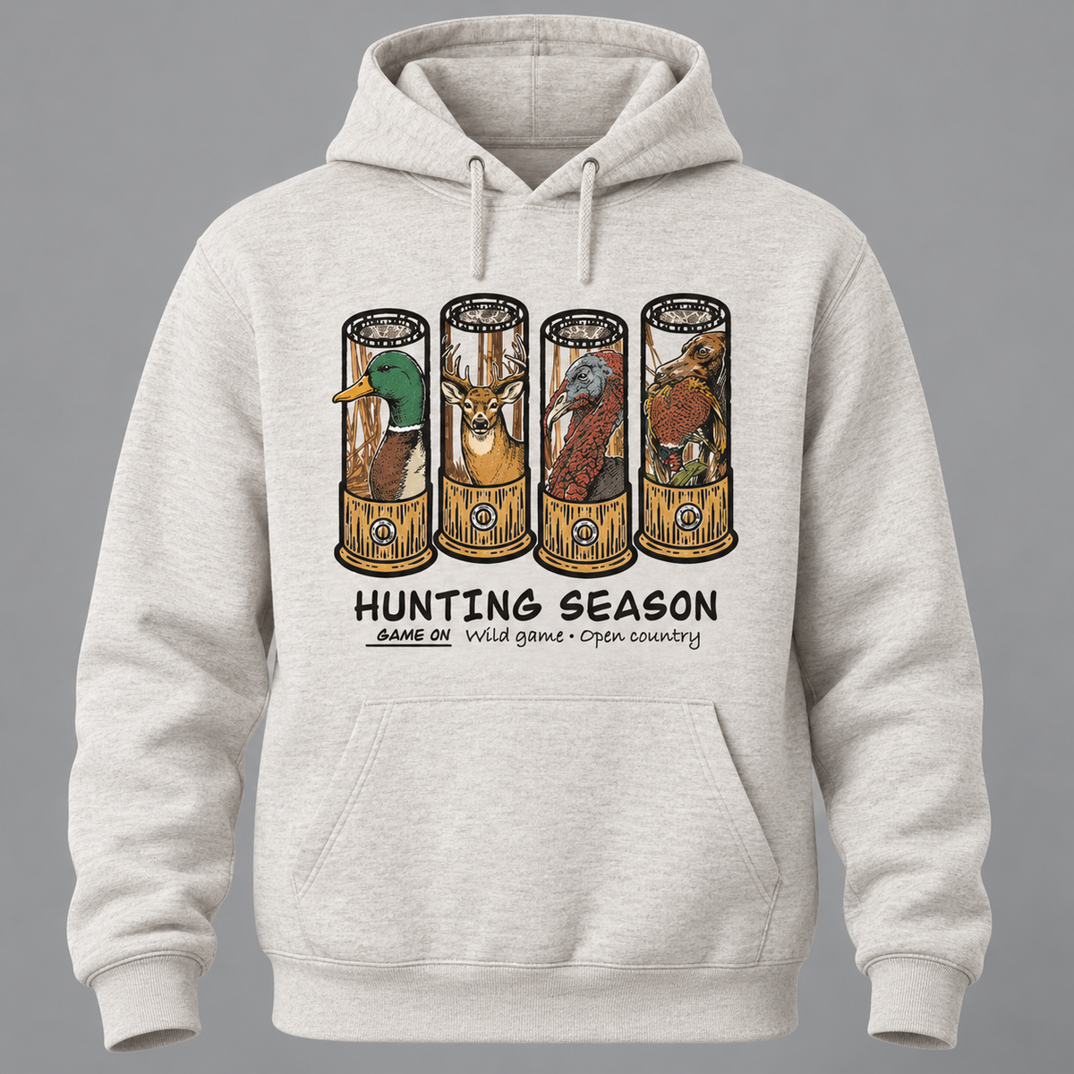Hunting Season Duck Deer Turkey Hoodie