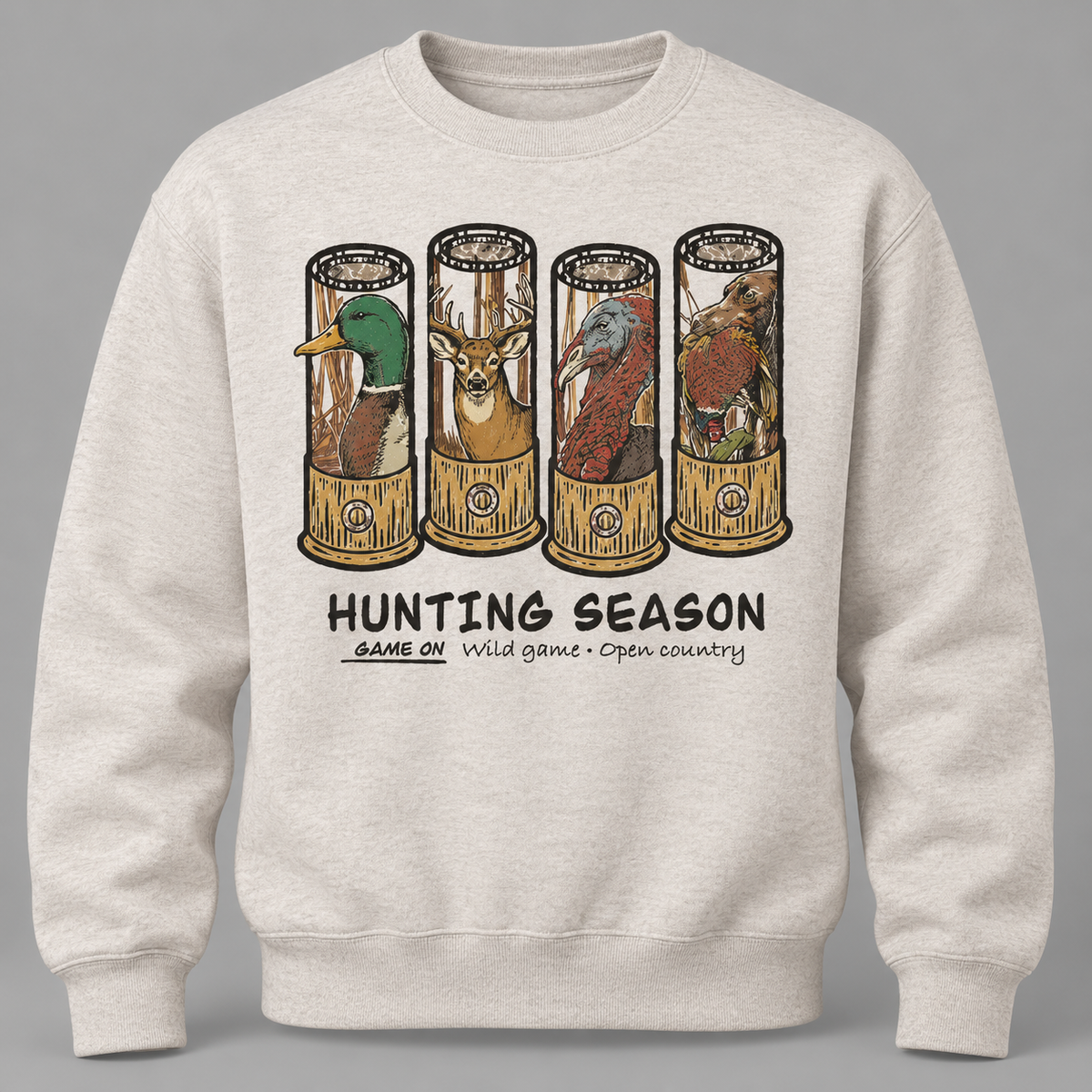 Hunting Season Duck Deer Turkey Hoodie