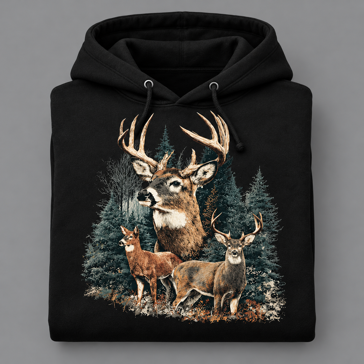 Vintage Deer Hunting Hoodie