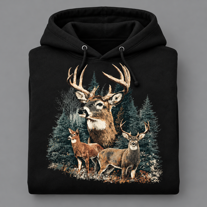 Vintage Deer Hunting Hoodie