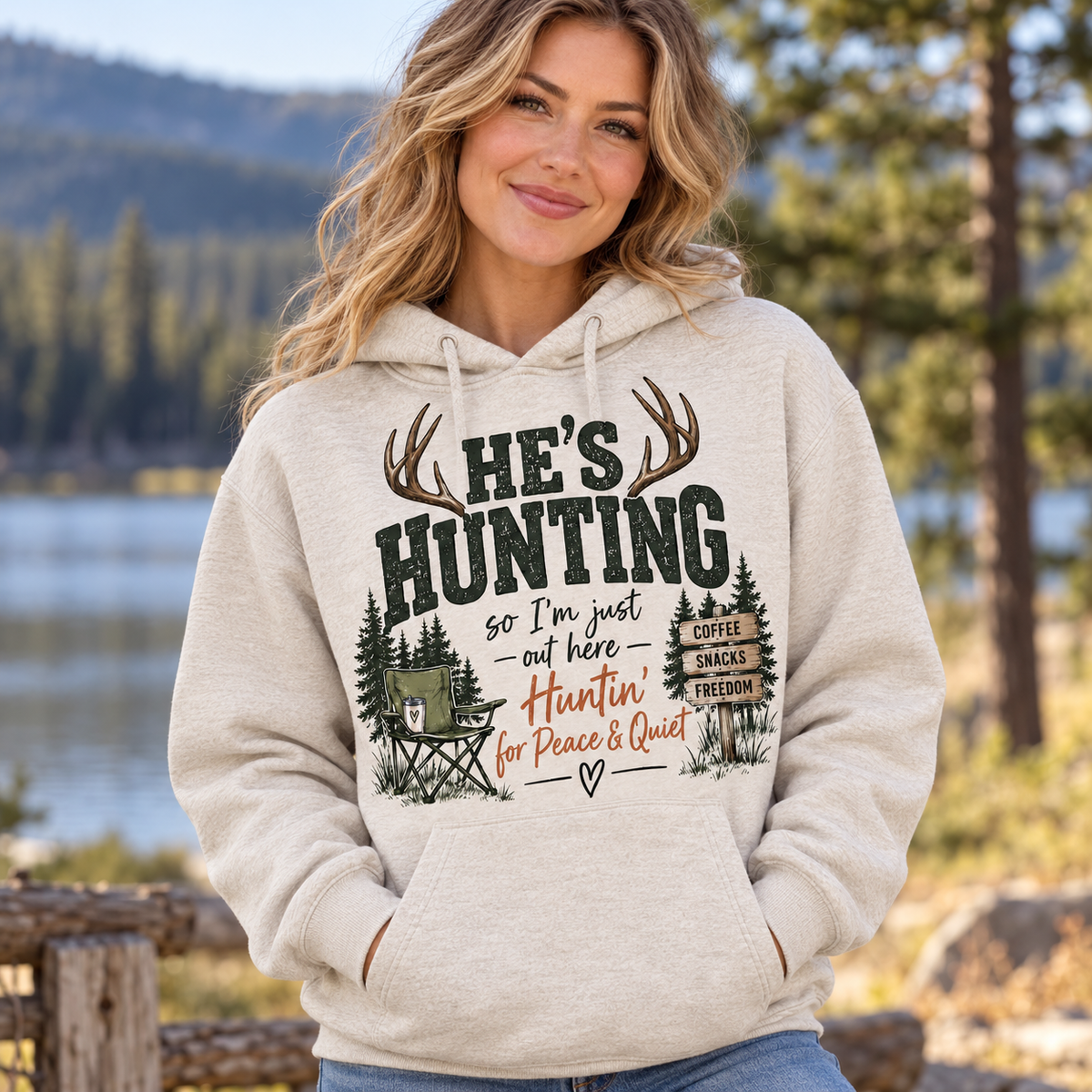 He hunting Hoodie Gift for Hunter