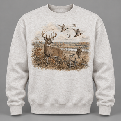 Whitetail Buck & Waterfowl Hunter hoodie