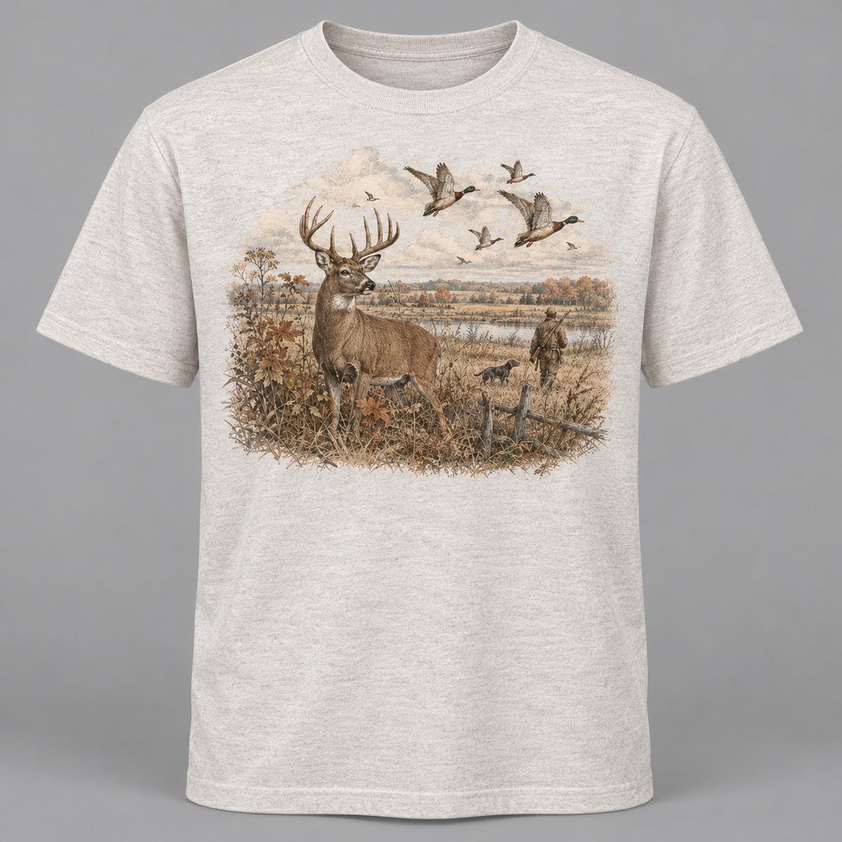 Whitetail Buck & Waterfowl Hunter hoodie