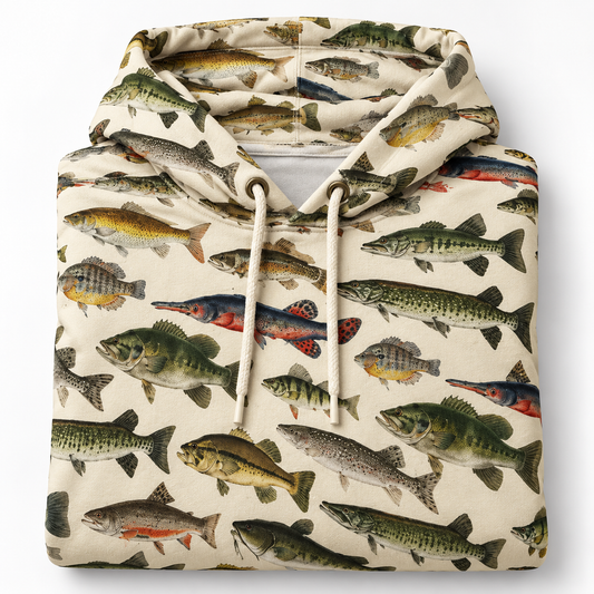 Vintage Freshwater Gamefishing Hoodie VC2116