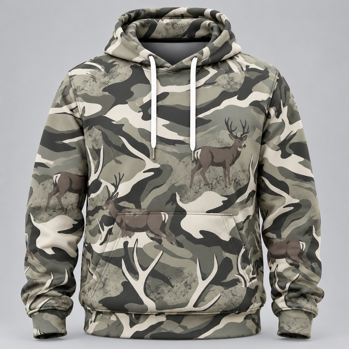 Mule Deer hunting Hoodie VC2114