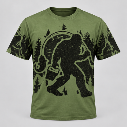 Bigfoot Fishing Hoodie- VC2112