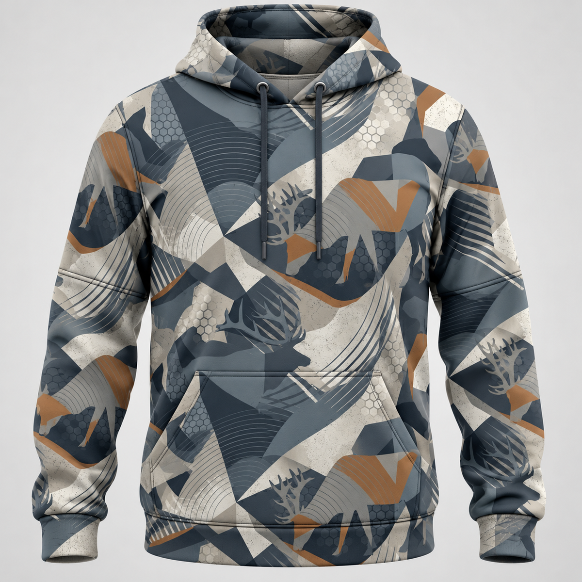 Elk Hunting Pattern Hoodie VC26102