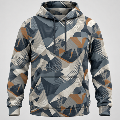 Elk Hunting Pattern Hoodie VC26102