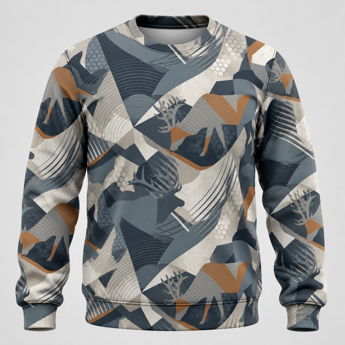 Elk Hunting Pattern Hoodie VC26102