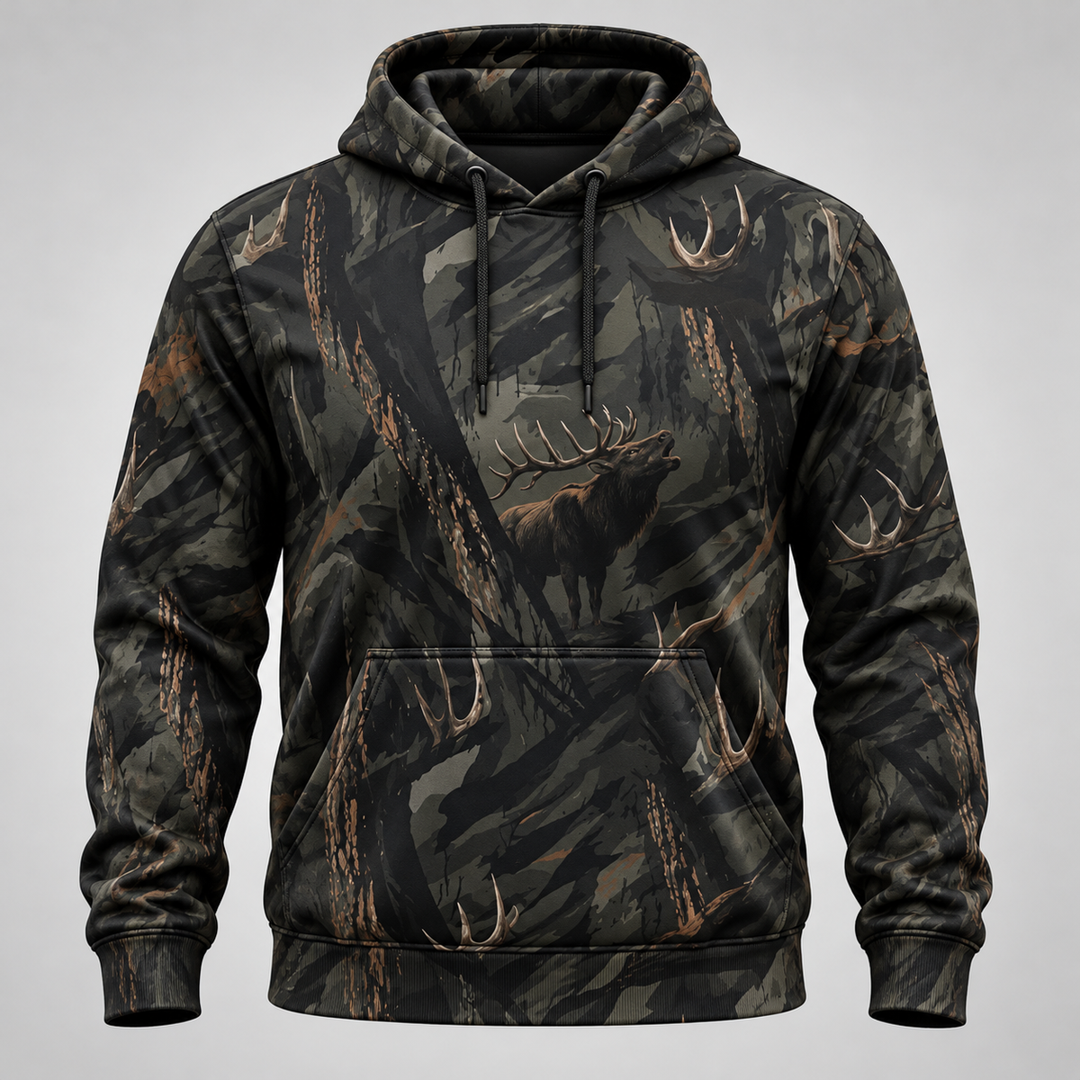 The timber King Elk Hoodie VC26101
