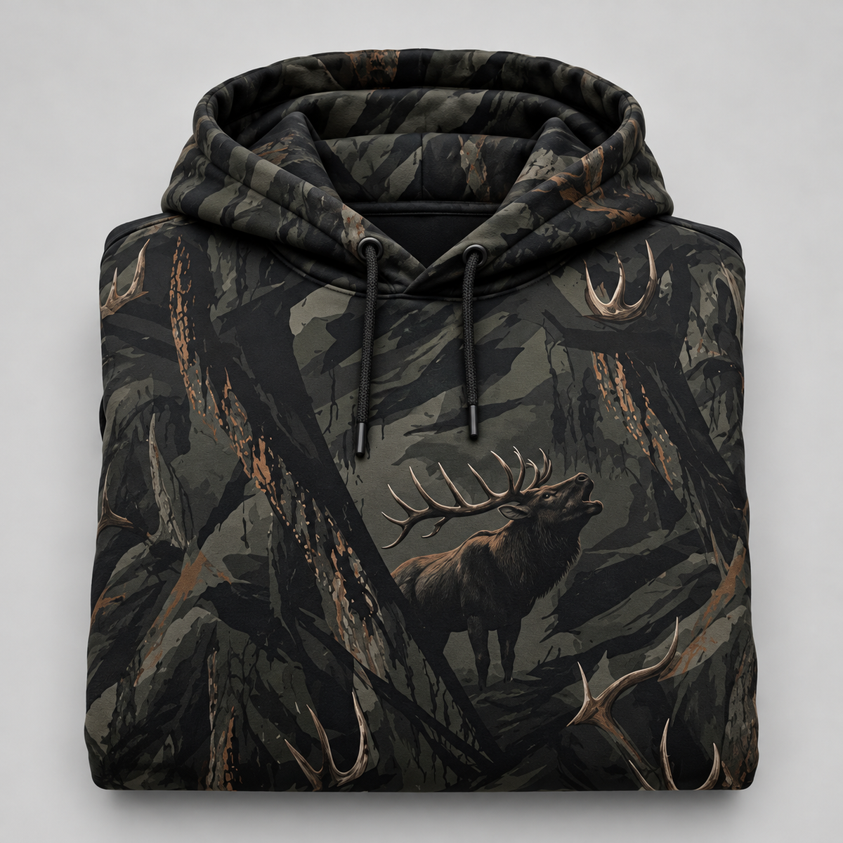 The timber King Elk Hoodie VC26101