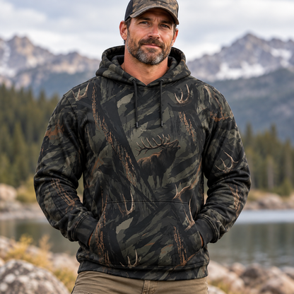 The timber King Elk Hoodie VC26101