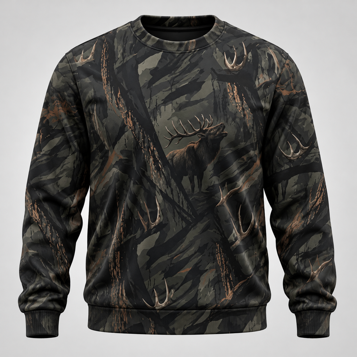 The timber King Elk Hoodie VC26101