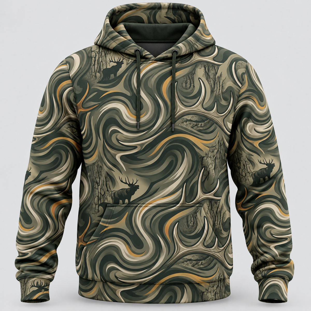 elk Hunting Swirl Camo VC26103