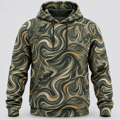 elk Hunting Swirl Camo VC26103
