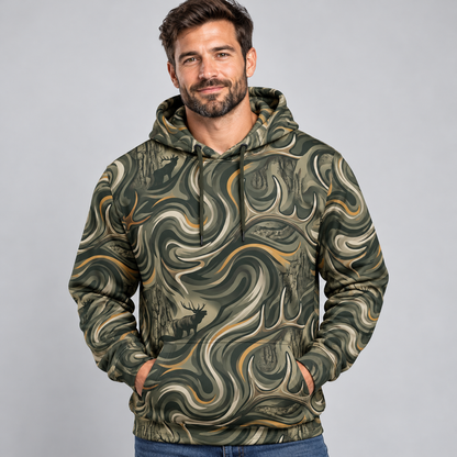 elk Hunting Swirl Camo VC26103