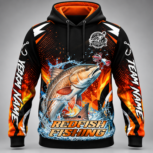 Fishing Team Name Hoodie VC271001