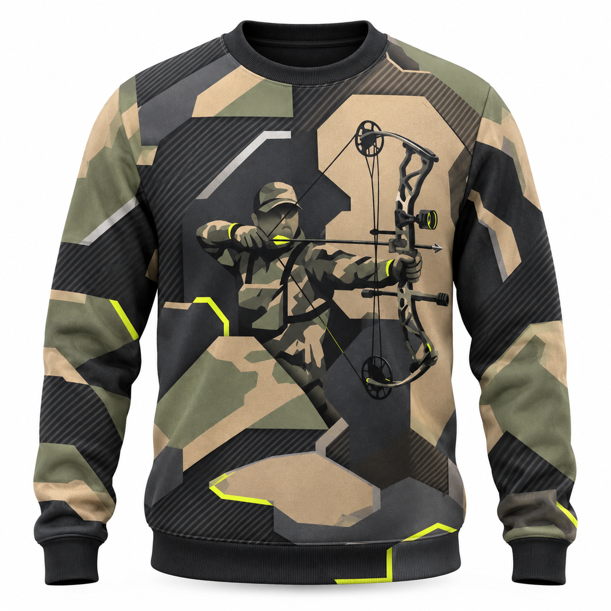 bow archer Hunting Camo Hoodie VC271002