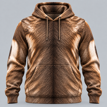 Mule Deer fur Hunting Camo Hoodie VC271004