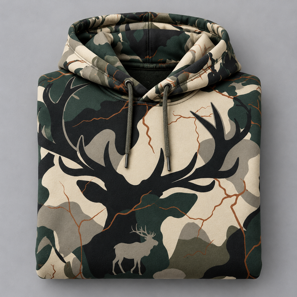 Mule Deer Camo Hunting Hoodie VC271014