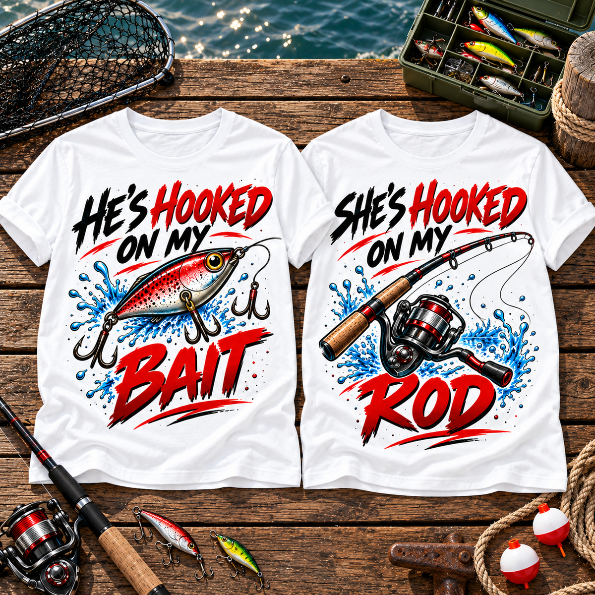 Fishing On Outdoor Cotton T-Shirt NL10073