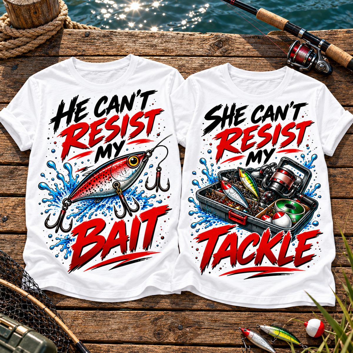 Fishing On Outdoor Cotton T-Shirt NL10074