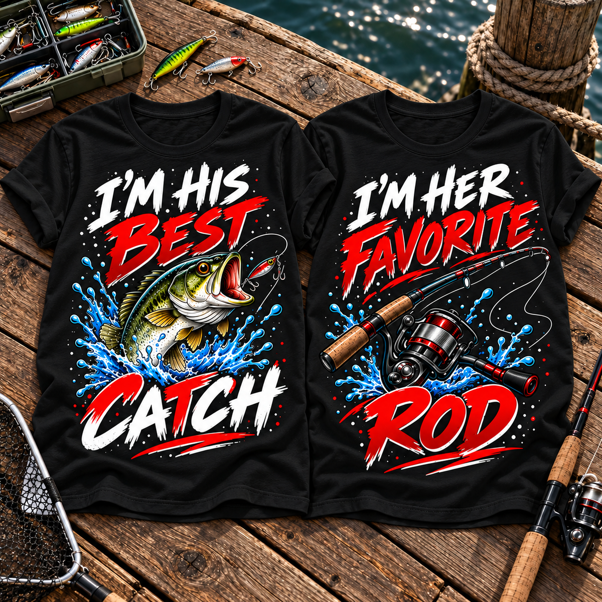 Fishing On Outdoor Cotton T-Shirt NL10076
