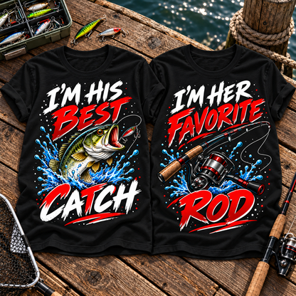 Fishing On Outdoor Cotton T-Shirt NL10076