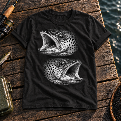 Fishing On Outdoor Cotton T-Shirt NL10078