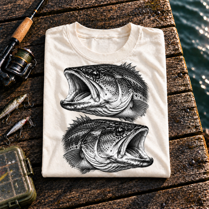 Fishing On Outdoor Cotton T-Shirt NL10080